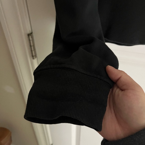 Lululemon Black 3/4 Crop Zip Hoodie, Size XS/S - Picture 13 of 15